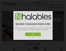 Tablet Screenshot of nhalables.com